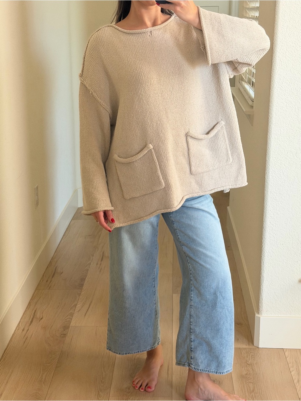 Zara oversized sweater